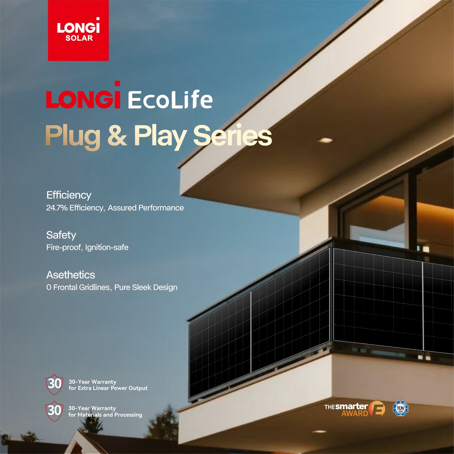 LONGi Balcony PV Panel